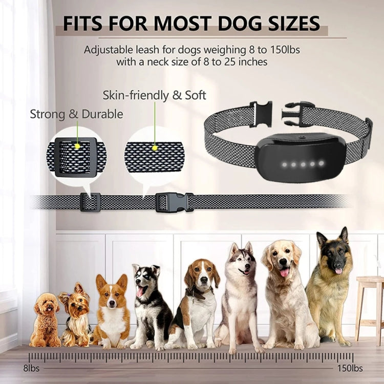 Touch Stop Bark Dog Trainer Anti Barking Pet Supplies(Black)