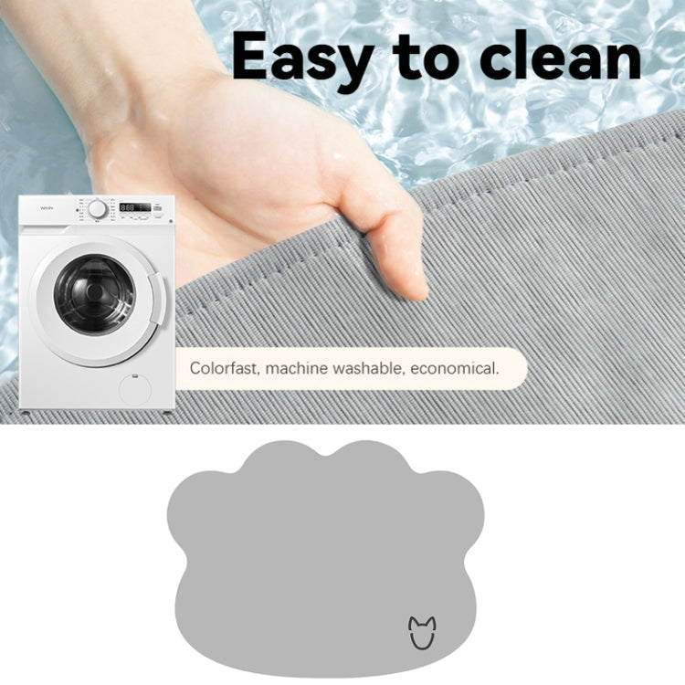 Summer Pet Cooler Pad Dogs Sleeping Pad Anti-Slip Scratch Resistant Cooling Mat, Size: 45x60cm(Light Gray)