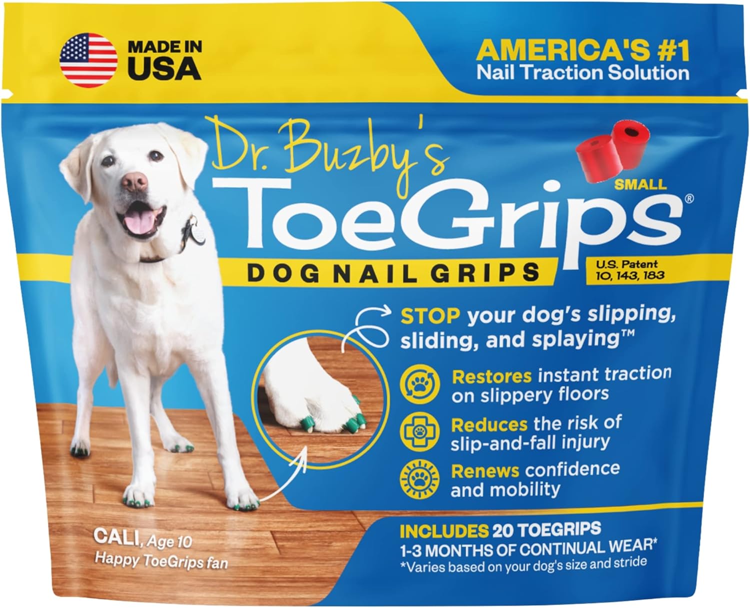 Toegrips for Dogs Small (New Packaging)