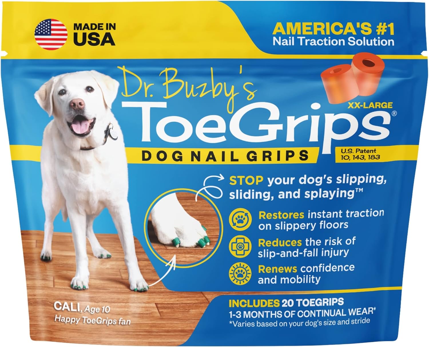 Toegrips for Dogs XXLarge