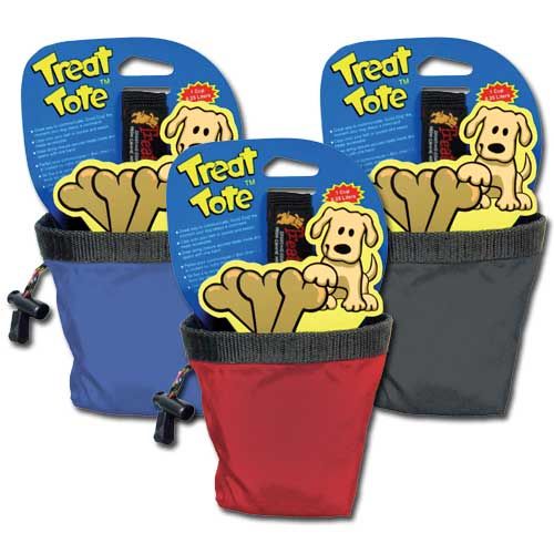Dog Treat Tote for Training - Blue