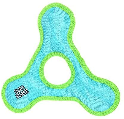 TriangleRing Jr Dog Toy Blue
