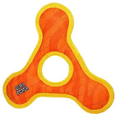 TriangleRing Jr Dog Toy Orange