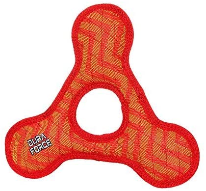 TriangleRing Jr Dog Toy Red