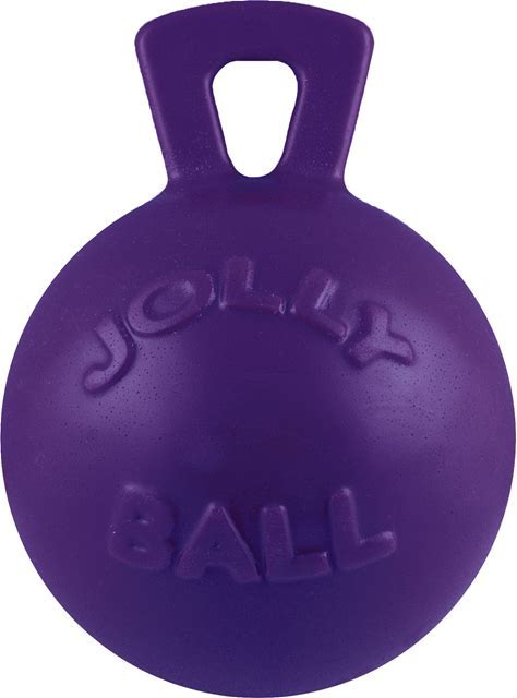 Tug-n-Toss Dog Toy - Treat Dispensing Purple 4"