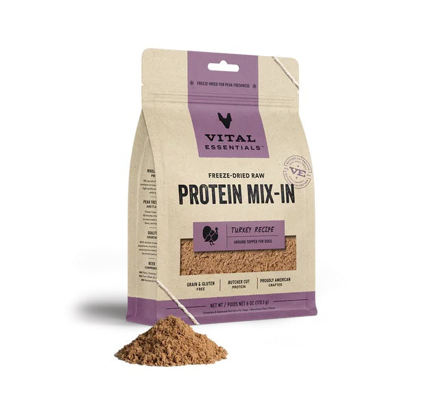 Freeze-Dried Turkey Protein Mix-In Topper for Dogs Turkey