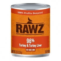 Turkey & Turkey Liver Wet Dog Food by Rawz Turkey & Turkey Liver