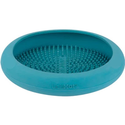 Slow feeder for Dogs & Cats -UFO (Asst Colors) Turquoise