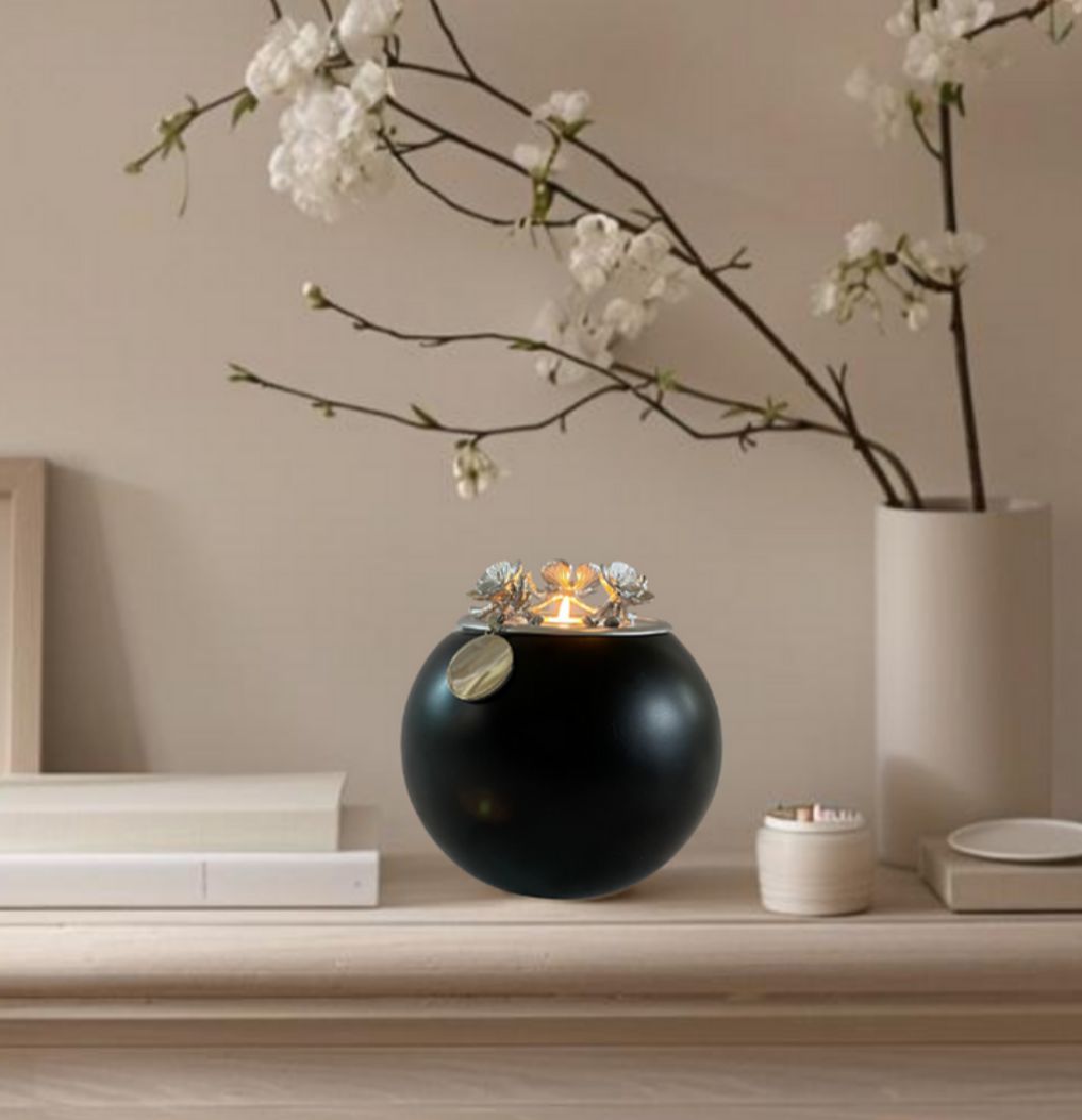 Orchid Urn for Dog & Pet Ashes - Handmade