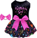 Velvet Dog Birthday and Holiday Dress For Small Dogs Puppy Holiday Skirt XXS–L Happy Birthday Song