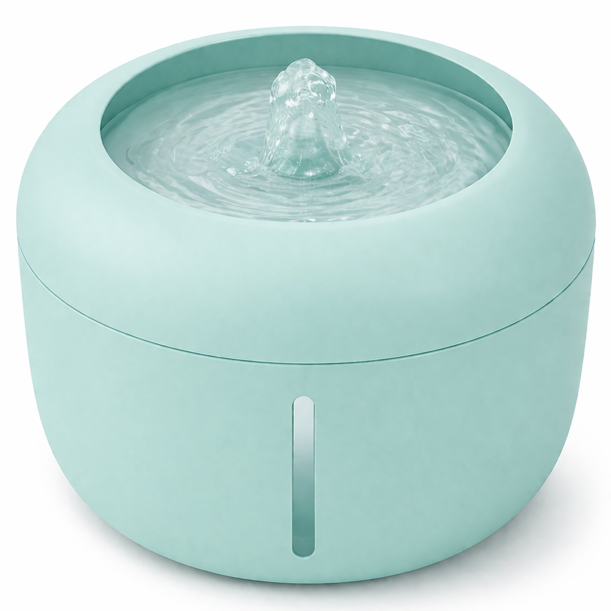 Pet Life ® 'Moda-Pure' Ultra-Quite Filtered Dog and Cat Fountain Waterer Green