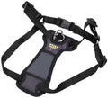 Front-Connect Harness for Dogs (Black) Large 25" - 38"