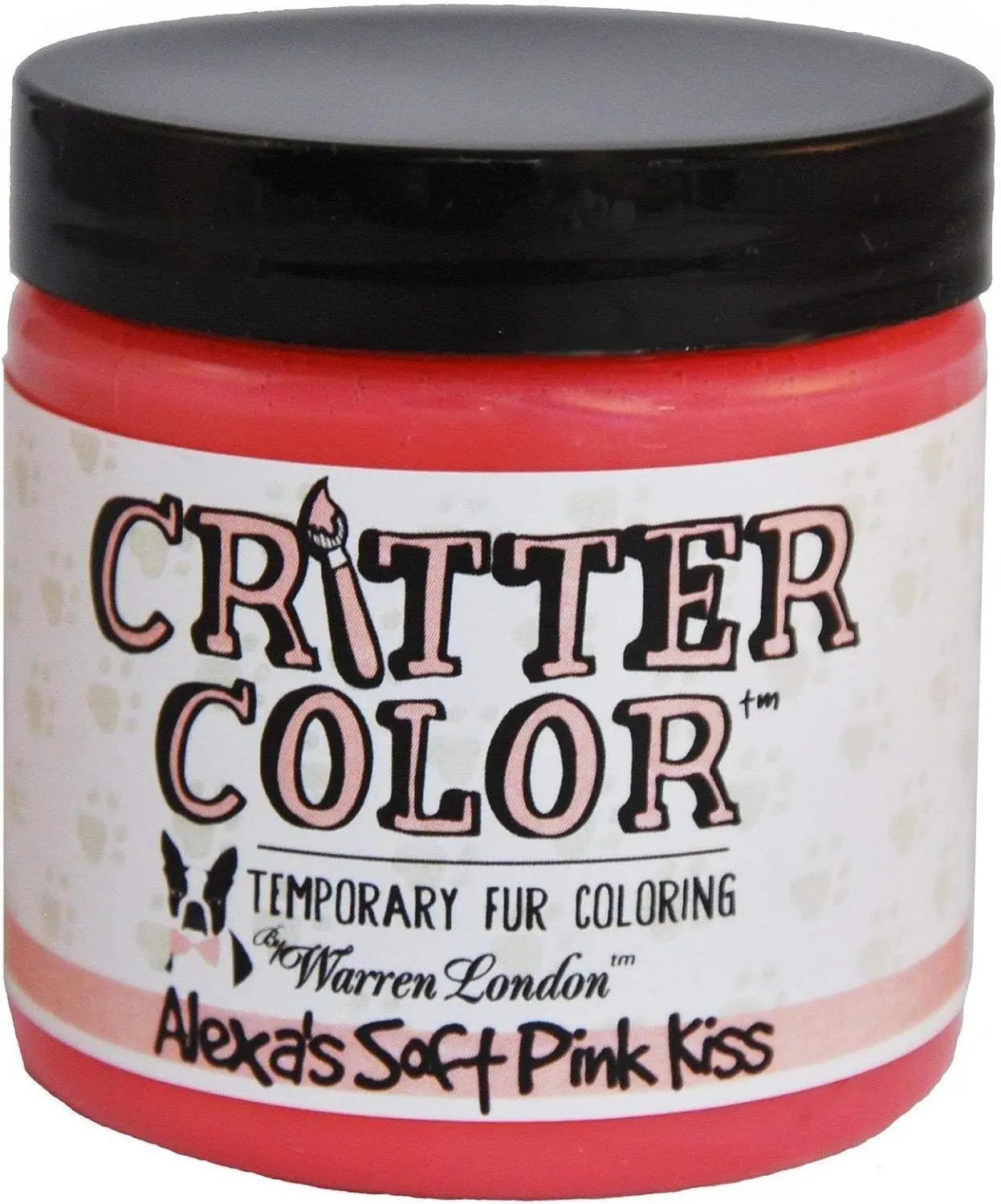 Warren London Critter Color Temporary Pet Fur Dye, Washable Non-Toxic 4oz Alexa'S Pink Kiss