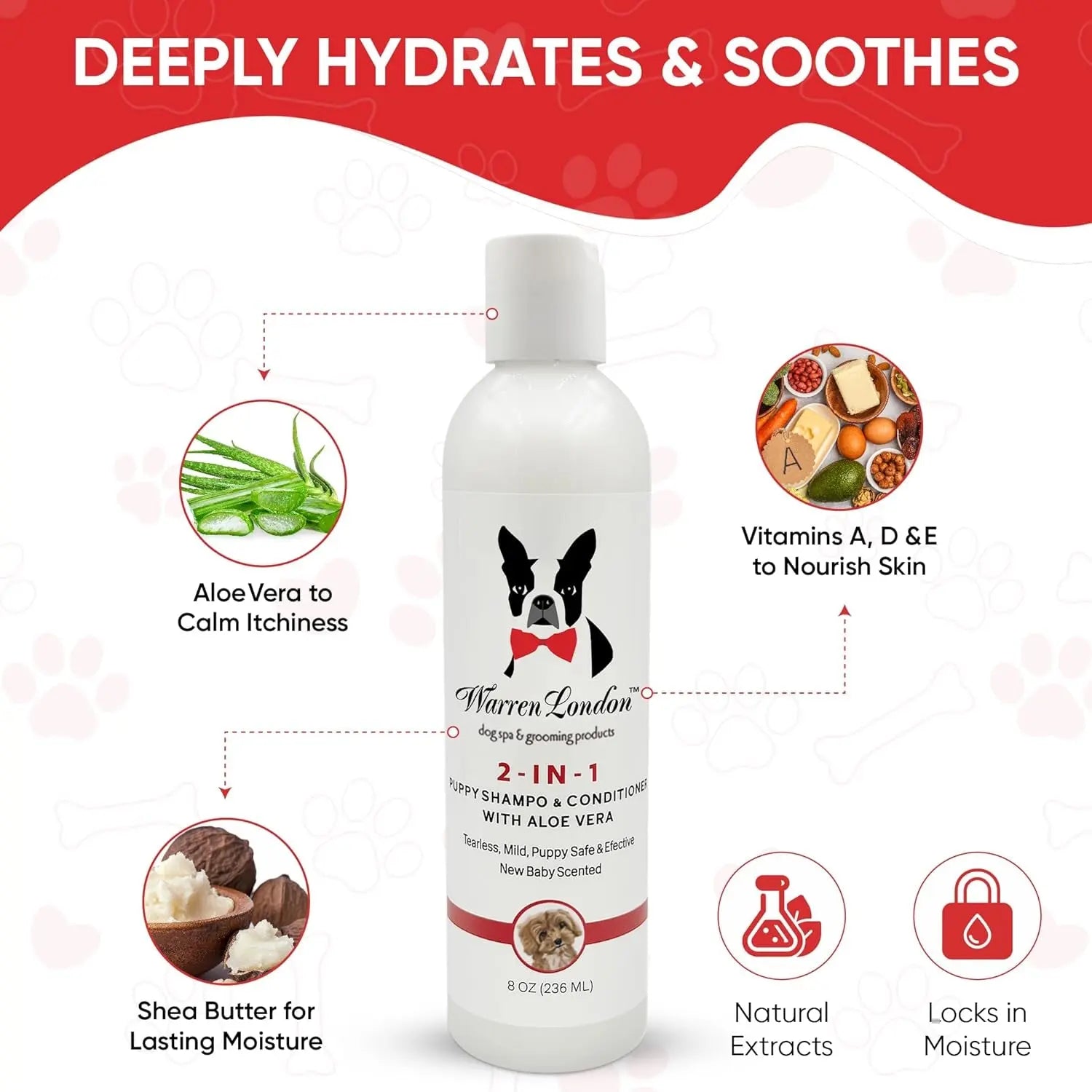 Warren London Puppy Gift Box – Complete Puppy Grooming & Care Starter Kit