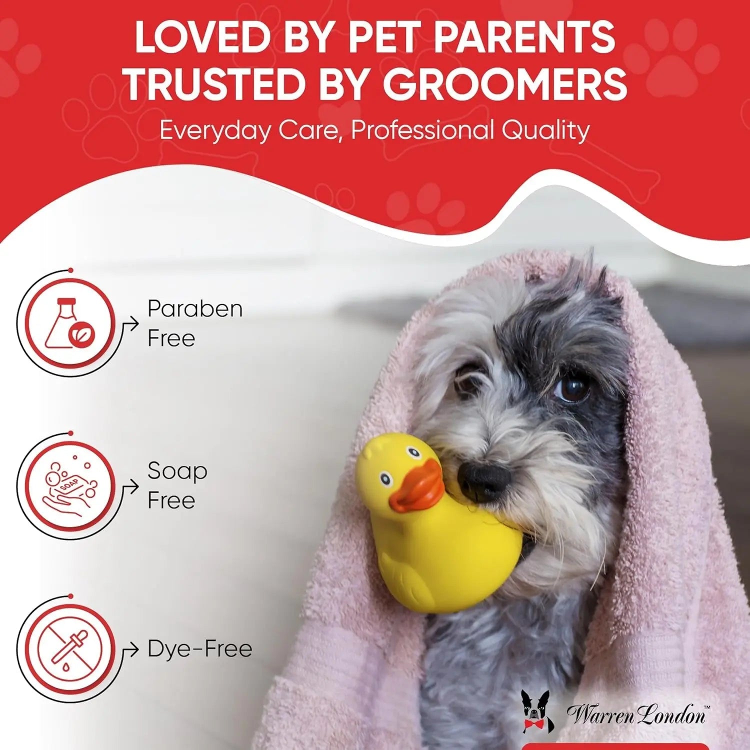 Warren London Puppy Gift Box – Complete Puppy Grooming & Care Starter Kit