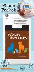 Phone Pocket - Welcome Diversity