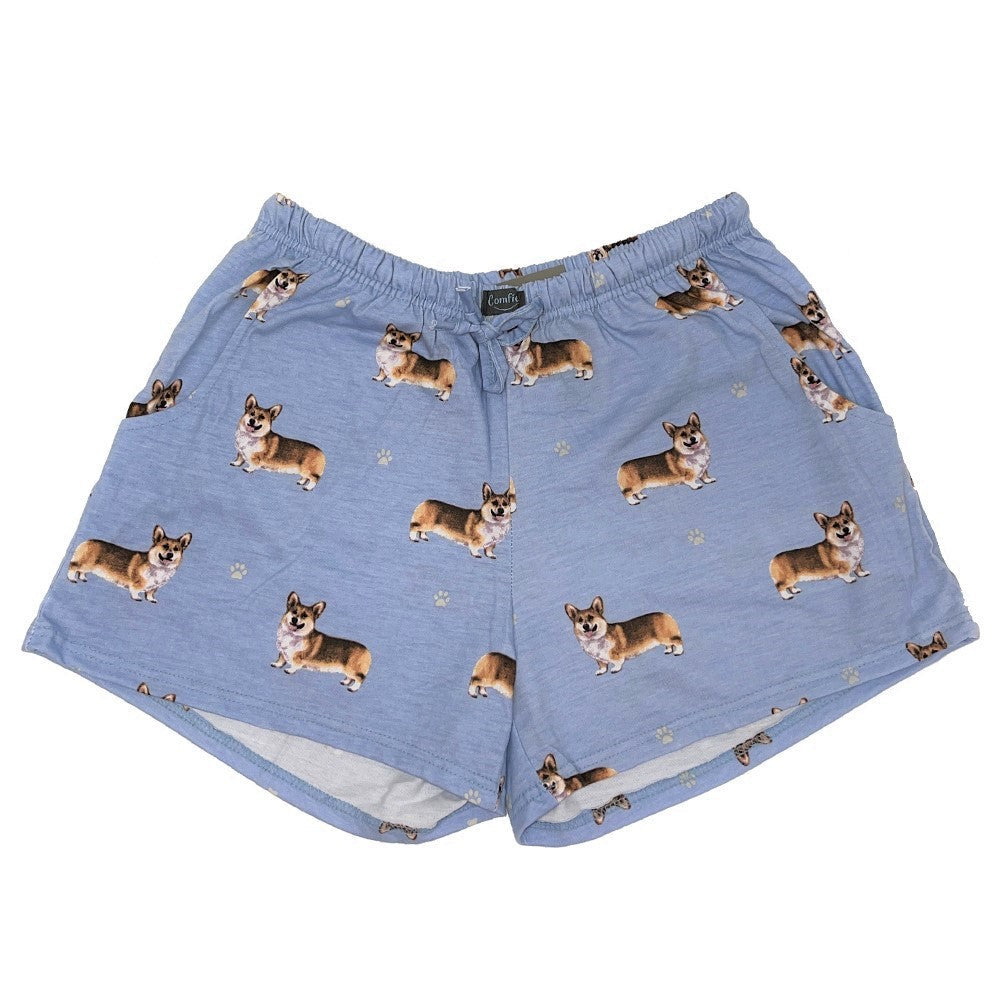 Corgi Pajama Shorts -Soft!