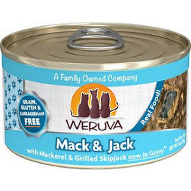 Mack and Jack Canned Wet Cat Food by Weruva 5.5 oz