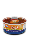 Lamb, Pumpkin & Blueberry Farmina Wet Pumpkin Cat Food, 2.5 oz Lamb, Blueberry & Pumpkin