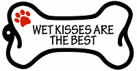 Bone Shaped Keychains Wet Kisses Are The Best