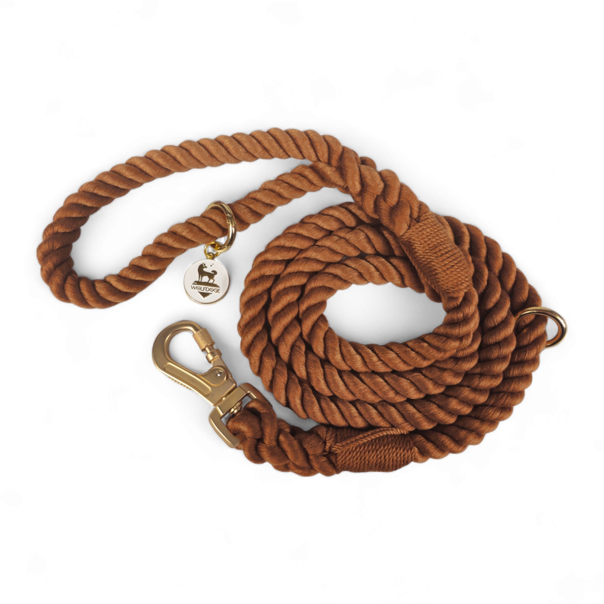 Rope Leash Cinnamon