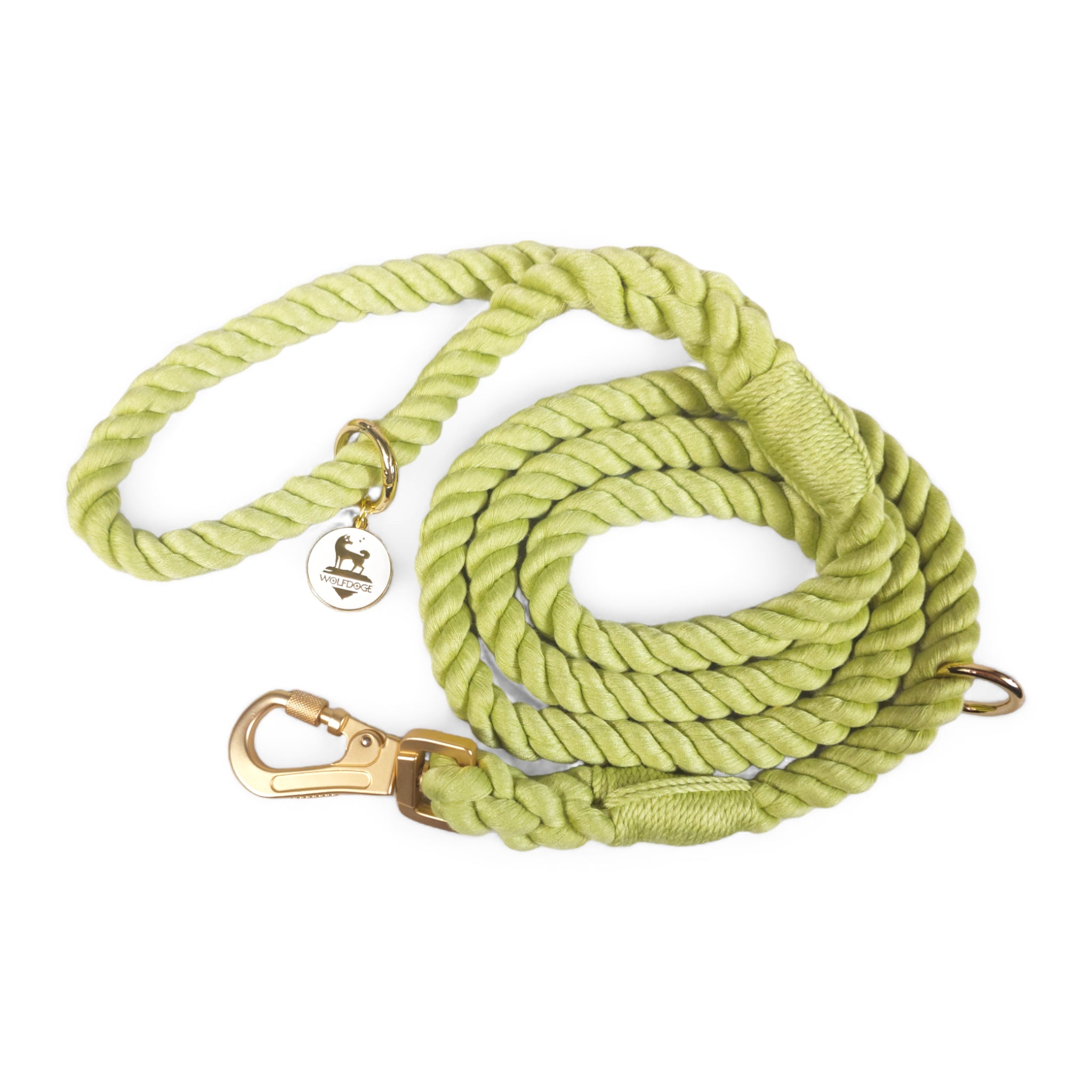 Rope Leash Lime