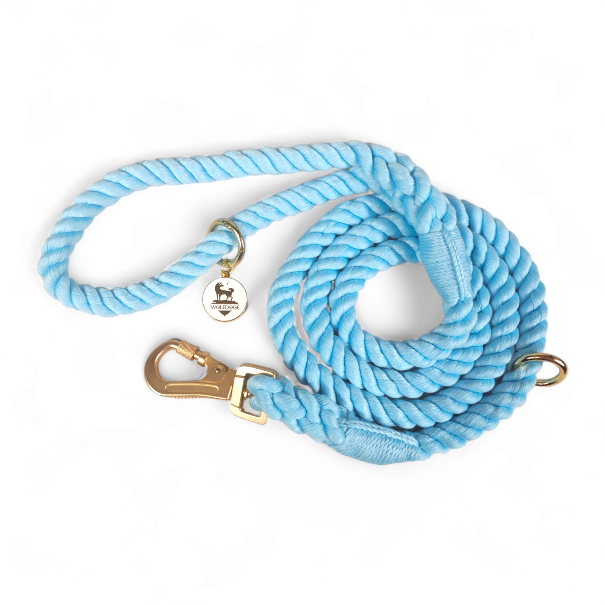Rope Leash Sky Blue
