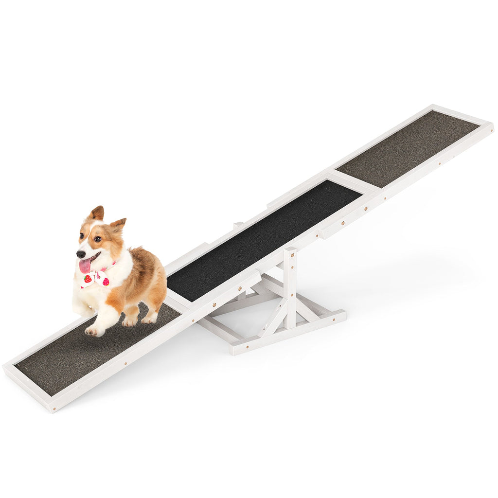 Wooden Dog Agility Seesaw Dog Outdoor Run Game Toy for Obstacle Courses