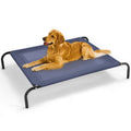 Large Indoor Outdoor Camping Steel Frame Elevated Pet Cot Mat Xl