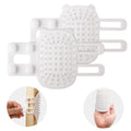2pcs Self Cleaning Cat Brush 2-in-1 Tickling Comb Pet Brush Pet Tickling Artifact Cat Grooming Shedding Brush Cat Corner Scartcher for Short/Long Hair Cats Dogs (White) n a