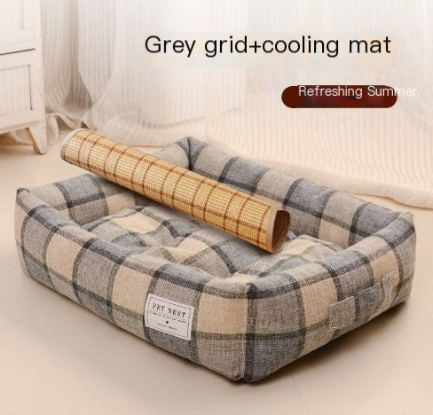 Universal Removable and Washable Dog Kennel Mat