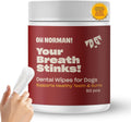 Dog Dental Wipes Finger Wipes for Teeth Cleaning Fresh Breath 50ct Default Title