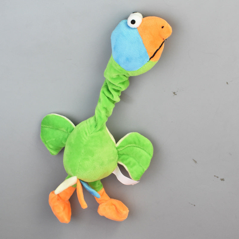 Pets Bite-resistant Dog Toy Sound BB Call Molar Plush Toy Pet Products Green