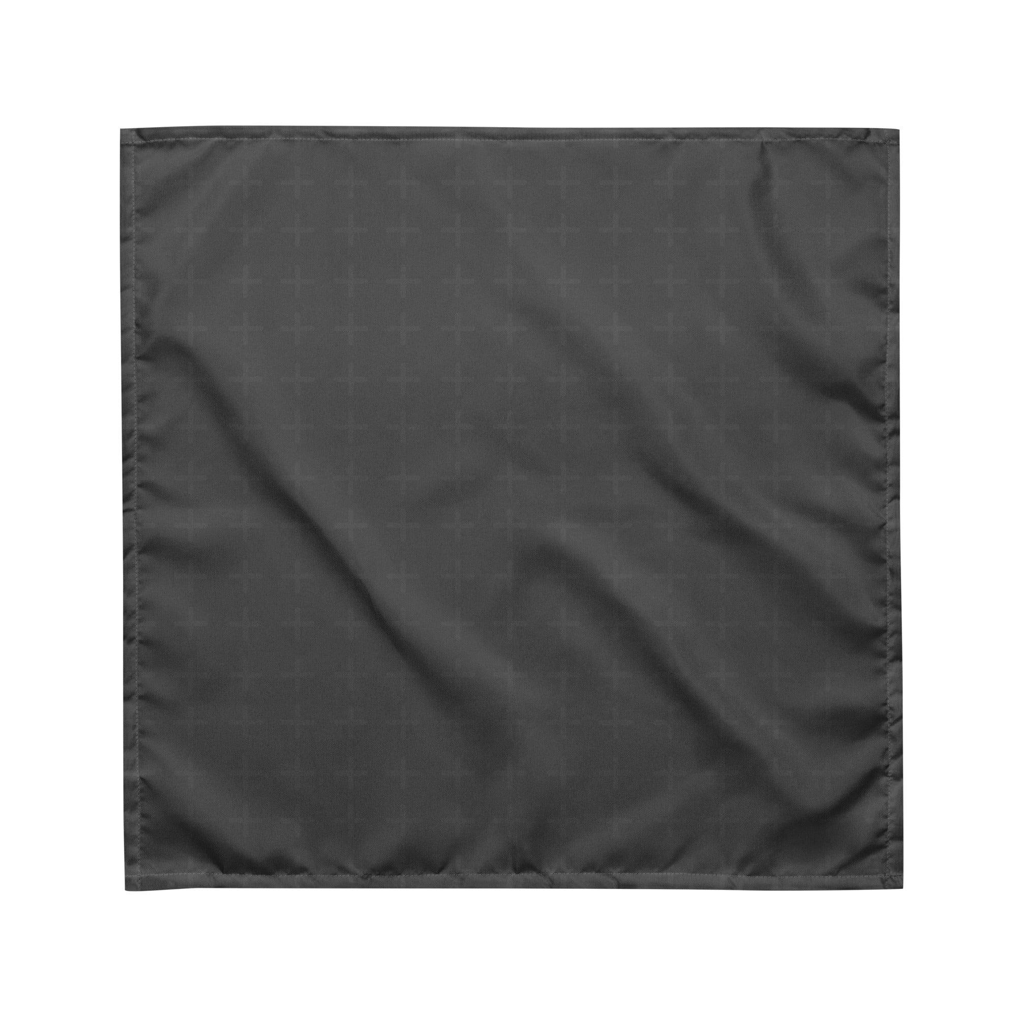 Sebastian & Clementine Gray Cross Bandana For Dogs and Cats