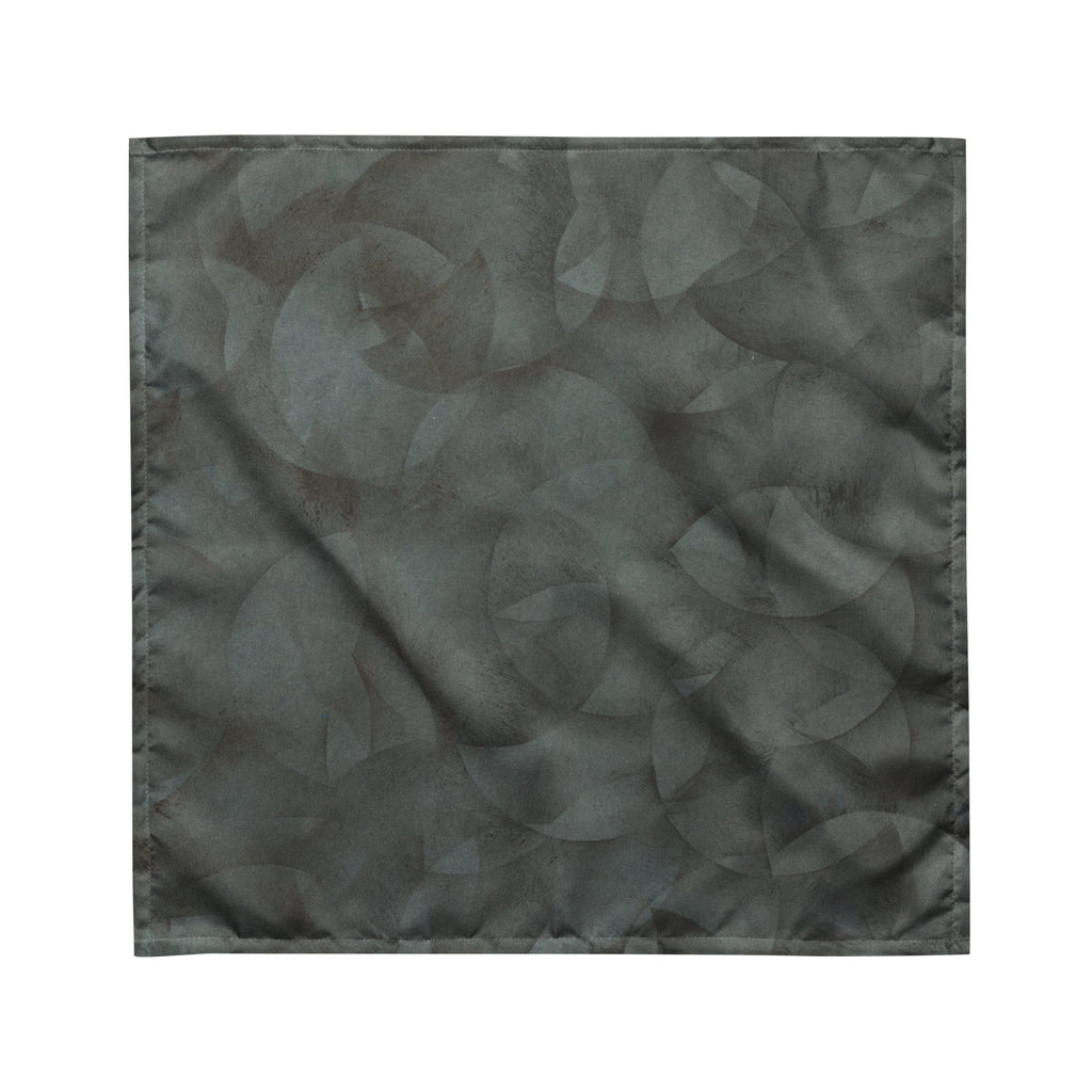 Sebastian & Clementine Gray Circles Bandana For Dogs and Cats