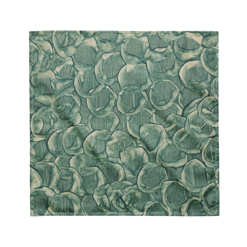 Sebastian & Clementine Green Paint Bandana For Dogs and Cats