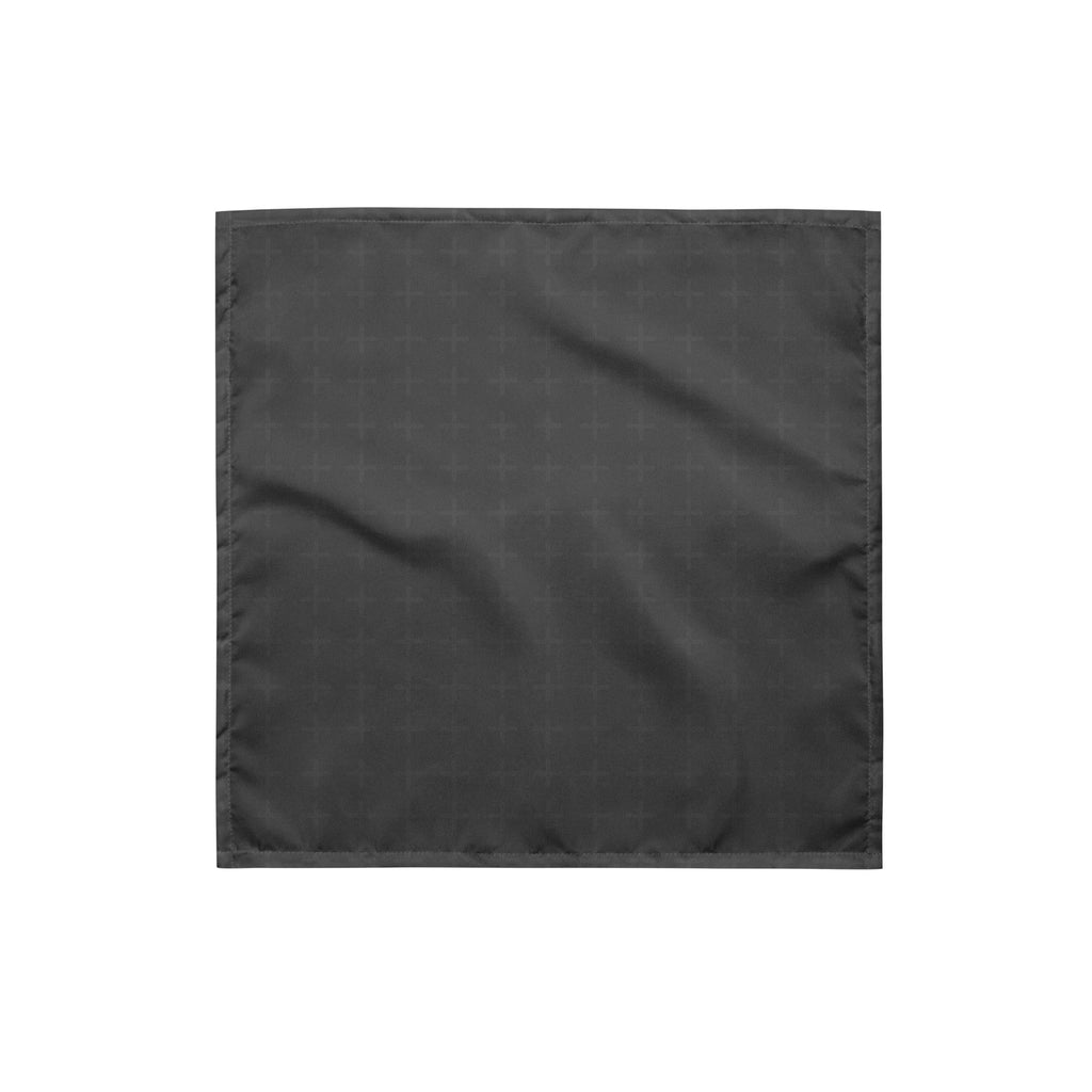 Sebastian & Clementine Gray Cross Bandana For Dogs and Cats