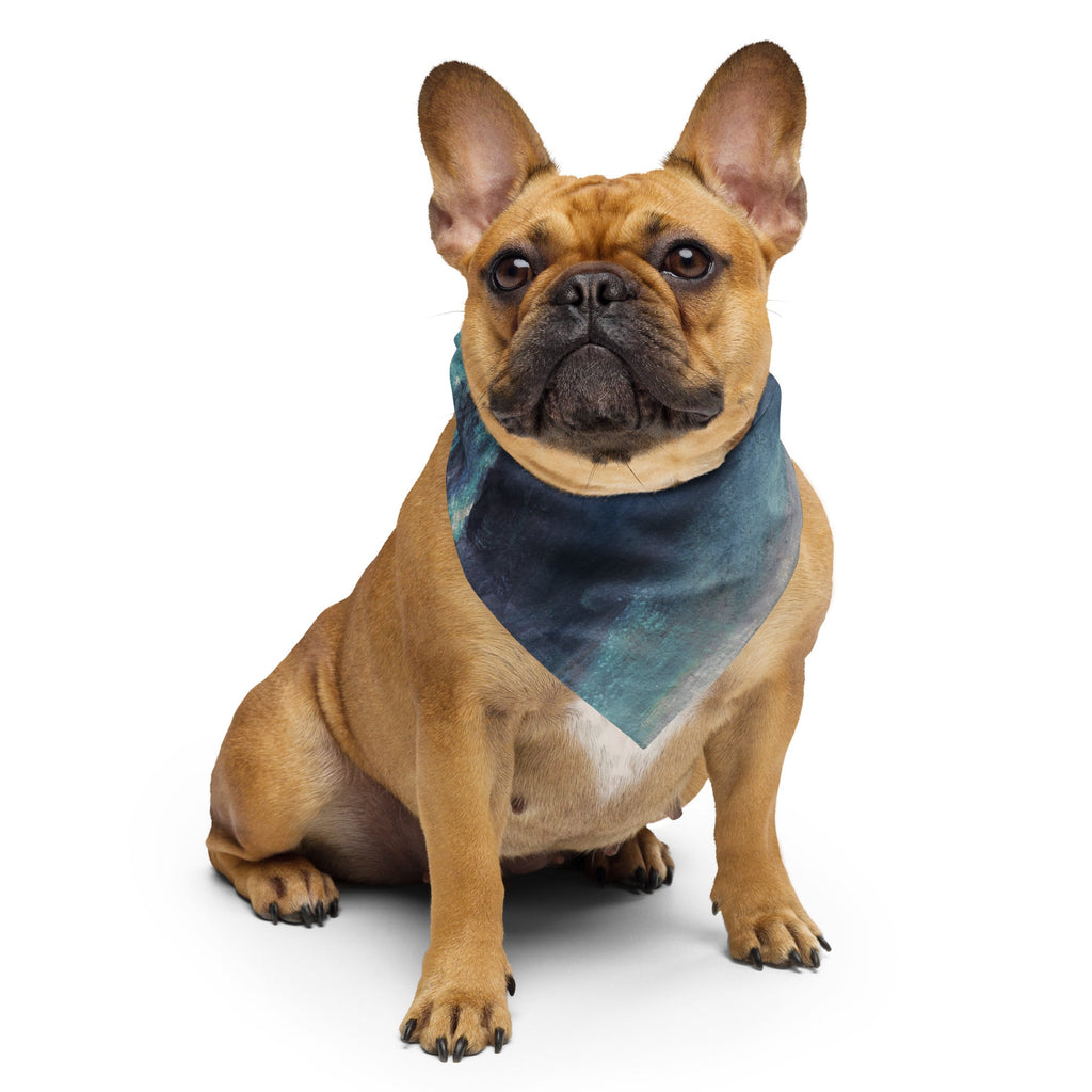 Sebastian & Clementine Blue Clouds Bandana For Dogs and Cats L