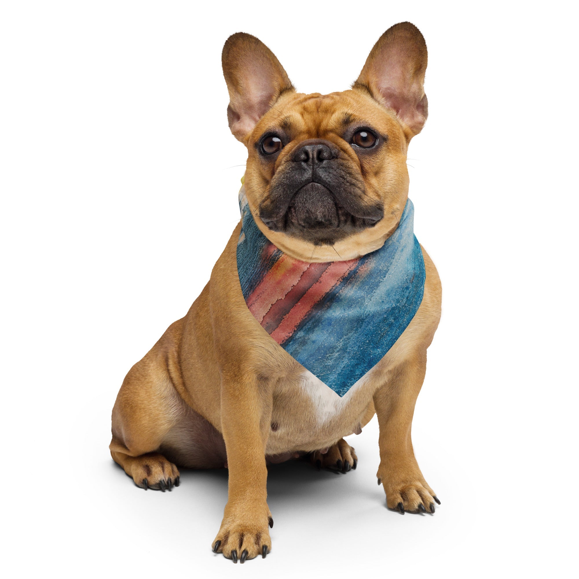 Sebastian & Clementine Sunset, Acapulco Bandana For Dogs and Cats