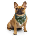 Sebastian & Clementine Green Floral Bandana For Dogs and Cats