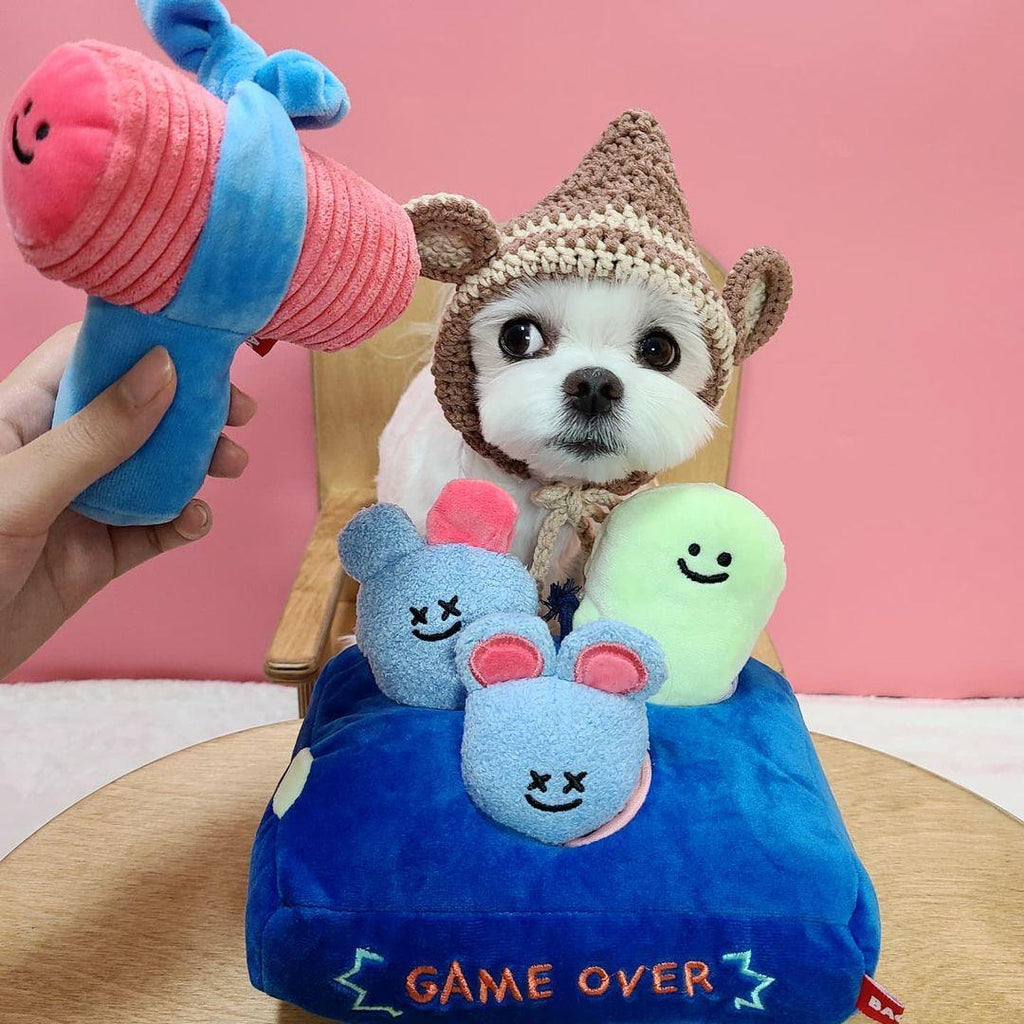 Haunted Hideaway: Interactive Ghost Mouse Plush Toy With Food-Hiding Feature Ghost Mouse Set Without Hamme