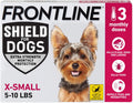 Frontline Shield Flea Tick Treatment for Dogs 5-10 lbs 3 Count 3 Count