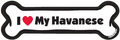 I love my Havanese Bone Magnet