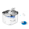 Pet Cat Dog Stainless Steel Automatic Circulation Water Dispenser Intelligent Fountain Pets Accessories Basic payment