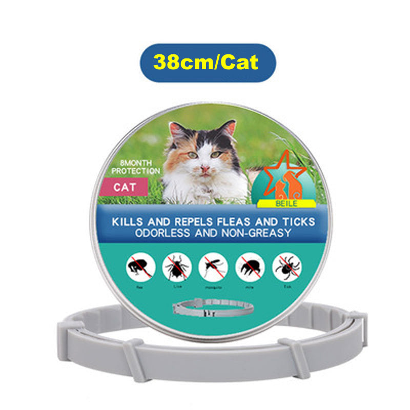 Flea-repellent Collar For Pets Cat Boxed