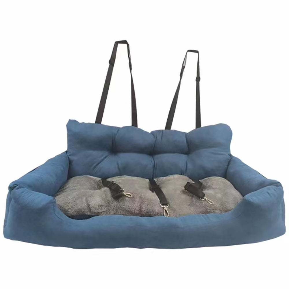 Pet Car Kennel Dog Kennel Outdoor Car Mat Waterproof Blue