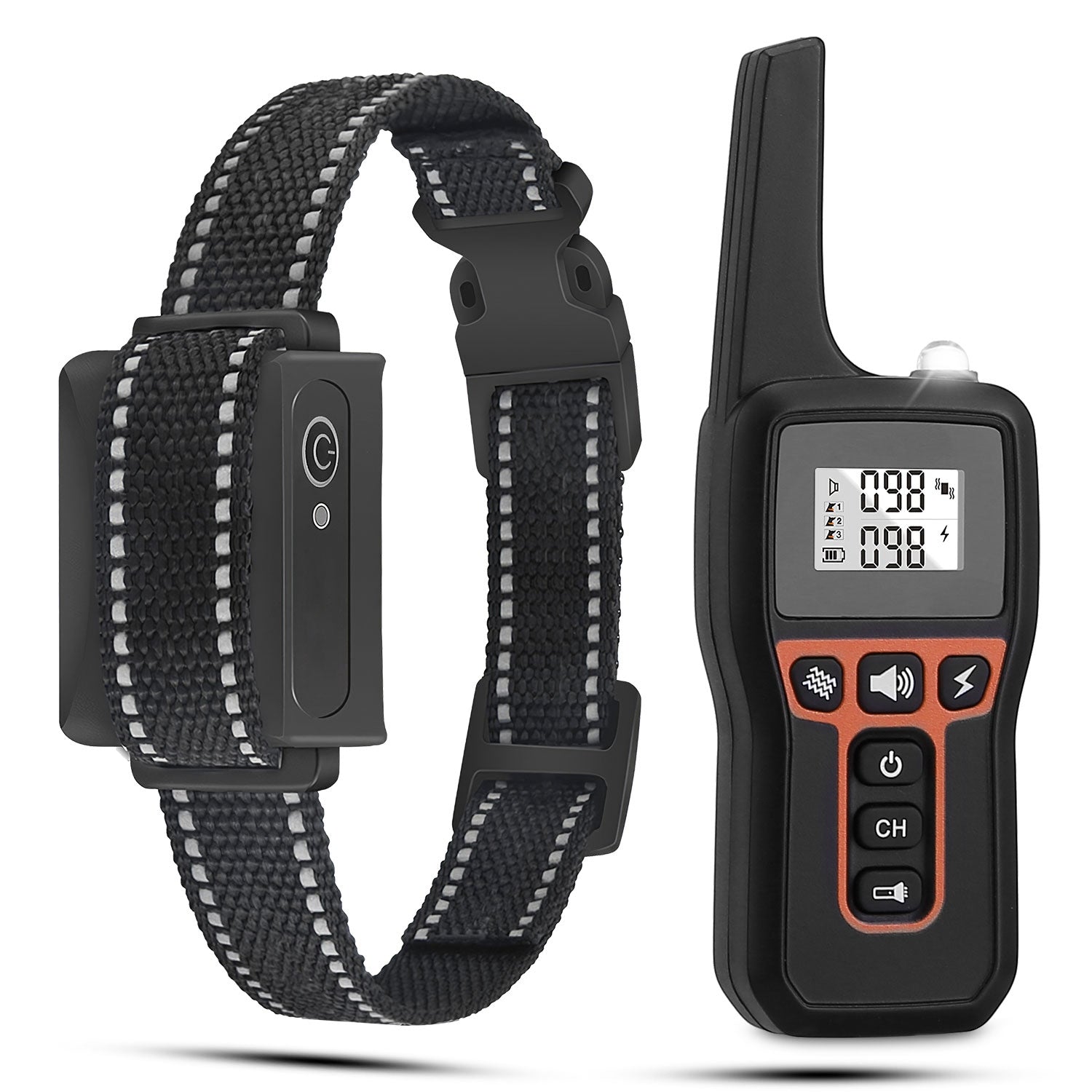 GBruno Dog Training Collar – 3280FT, IP67, 100 Levels | 3 Modes, 3 Dogs | Rechargeable