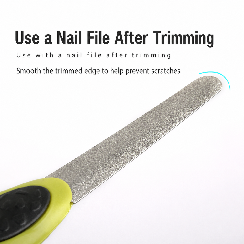 Pet Nail Clippers with File for Dogs and Cats