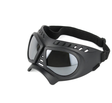 Pet Sunglasses Dog Windproof Glasses Accessories Goggles Black framed S shaped