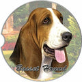 Basset Hound Car Coaster Basset Hound